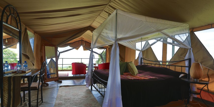 Sänky Ngorongoro Wild Campissa