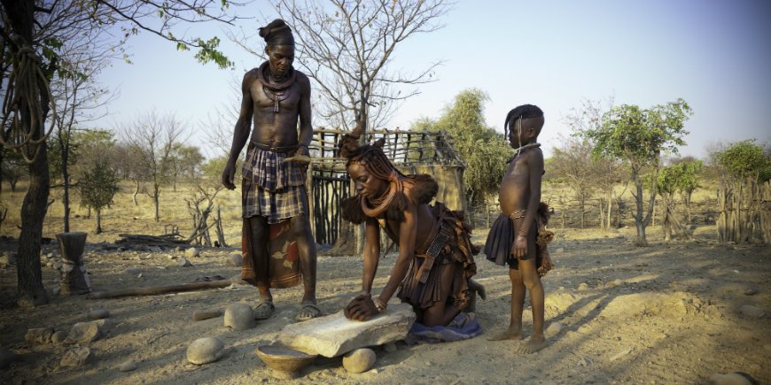 Himba-heimo Namibiassa