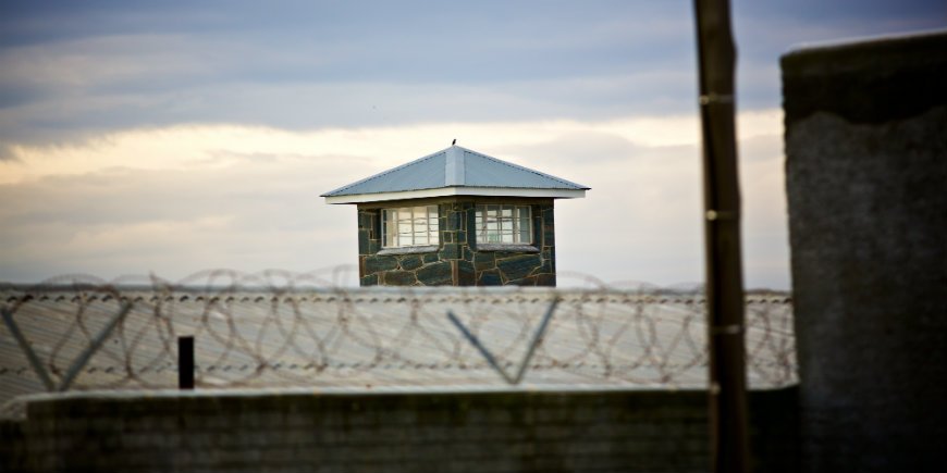 Vartiotorni Robben Island -vankilasaarella